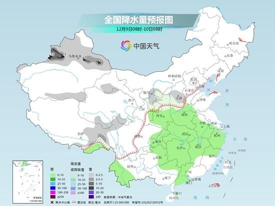 冷空气发威！北方大部冷暖反转 华北黄淮迎今冬首场大范围降雪