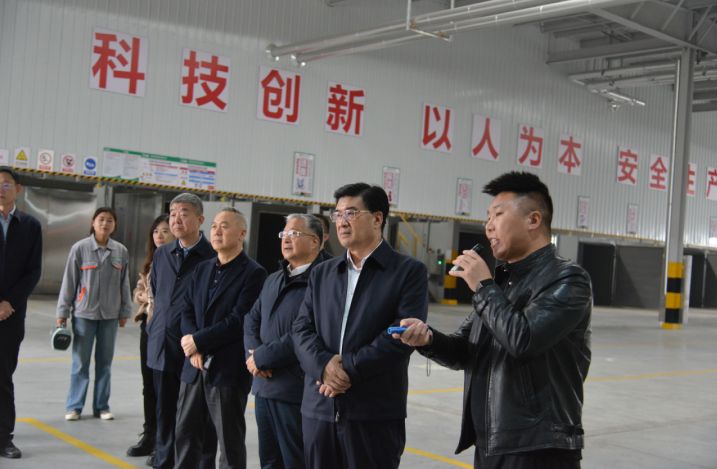 (聚焦)省领导何金平调研乡村振兴和建材产业发展